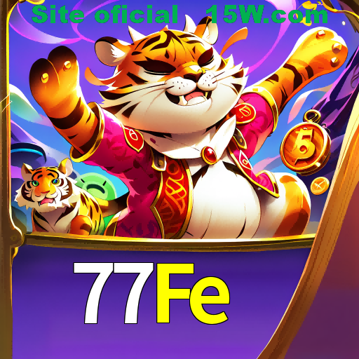 Imagem promocional da 77Fe mostrando a plataforma e suas vantagens